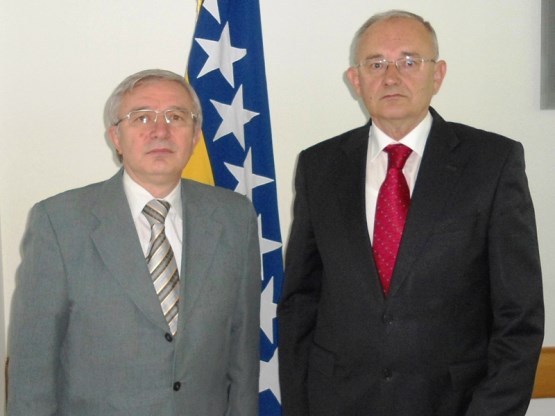 Zamjenik predsjedatelja Zastupničkog doma dr. Božo Ljubić razgovarao s veleposlanikom Rumunjske     